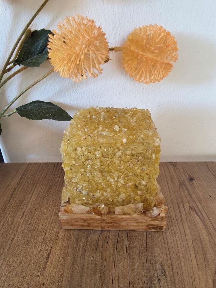 Sitrin Küp Lamba - Güneş Işığı